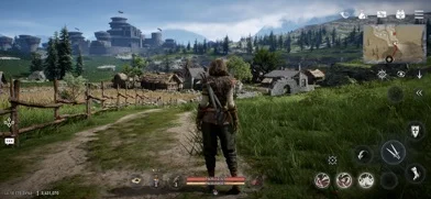 ゲーム・オブ・スローンズ：キングスロードのゲーム画面
