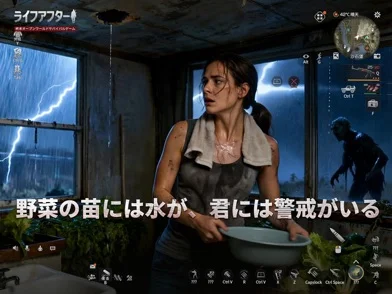 ライフアフターのゲーム画面