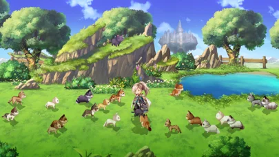 アナザーエデンのゲーム画面