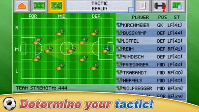 サッカー マネージャー 2024のゲーム画面