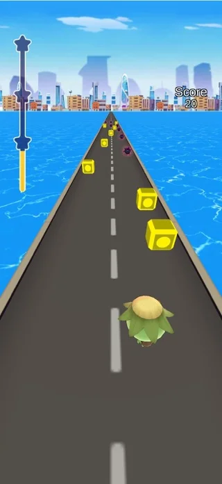ビートラッシュ！Beat Rush！人気曲音楽リズムゲーのゲーム画面