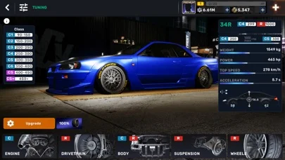 CarX Streetのゲーム画面