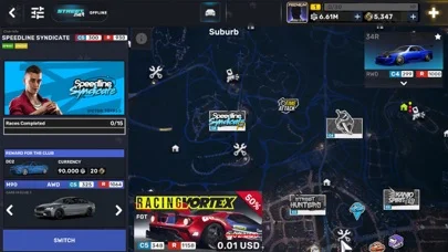 CarX Streetのゲーム画面