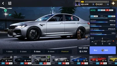 CarX Streetのゲーム画面