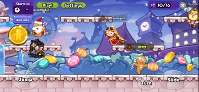 CookieRun Classicのゲーム画面