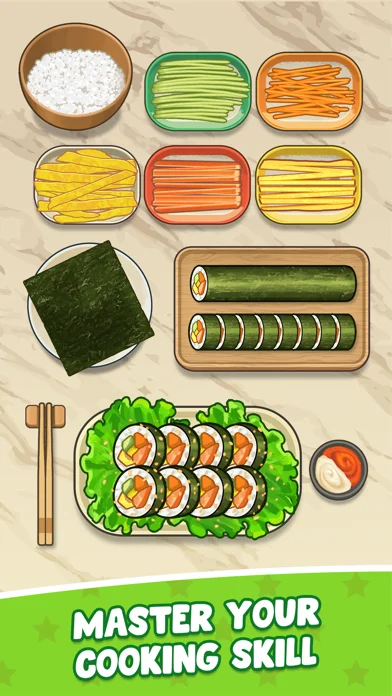 Cookingo: Perfect Mealのゲーム画面