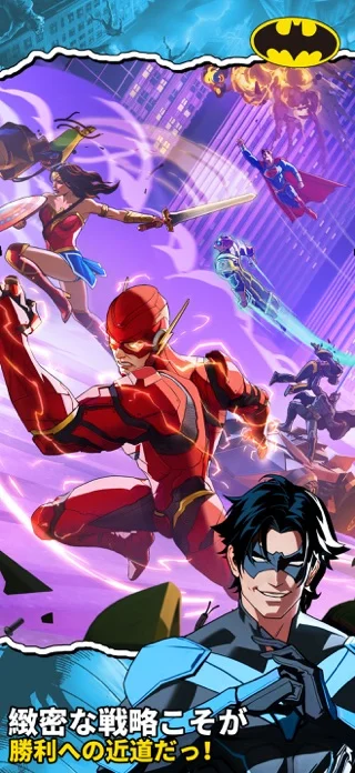 DC: Dark Legion™のゲーム画面