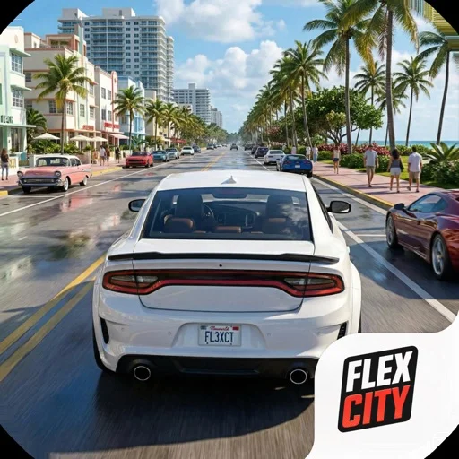 Flex City RP: オンラインのオープンワールドのアイコン画像