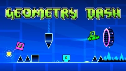 Geometry Dash Liteのゲーム画面