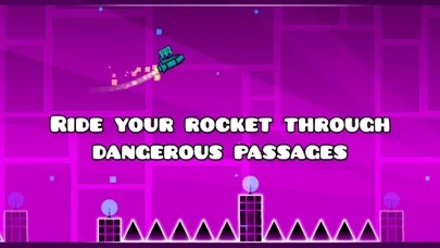Geometry Dash Liteのゲーム画面