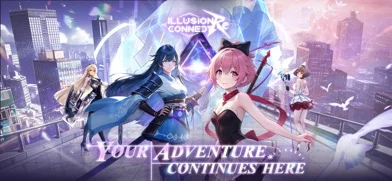Illusion Connect: Reのゲーム画面