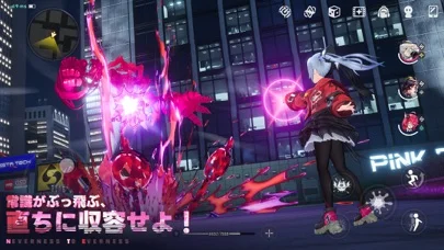 NTEのゲーム画面