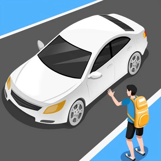 Pick Me Up 3D:タクシーゲームのアイコン画像