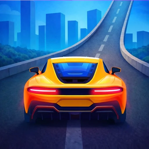 Race Master 3D: レースゲーム、リアルカー!のアイコン画像
