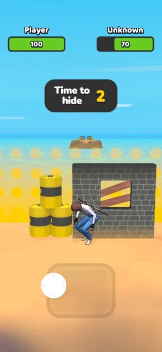 Snipers Duelのゲーム画面