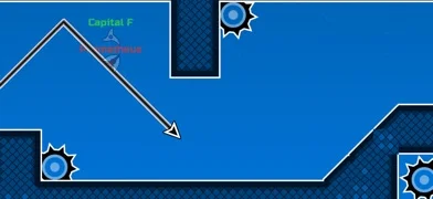 Space Waves - CrazyGamesのゲーム画面