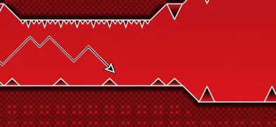 Space Waves - CrazyGamesのゲーム画面