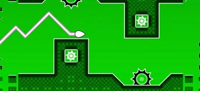 Space Waves - CrazyGamesのゲーム画面