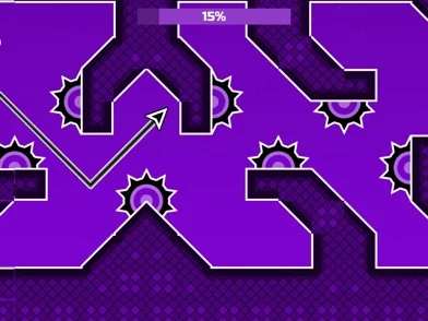 Space Waves - CrazyGamesのゲーム画面