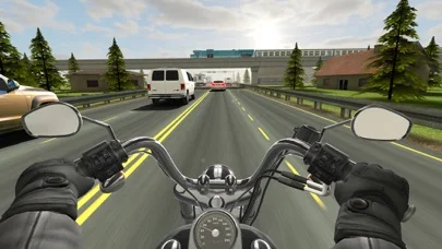 Traffic Riderのゲーム画面
