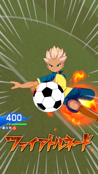 イナズマイレブン クロスのゲーム画面