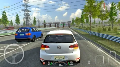 駐車場 - 運転校のゲーム画面