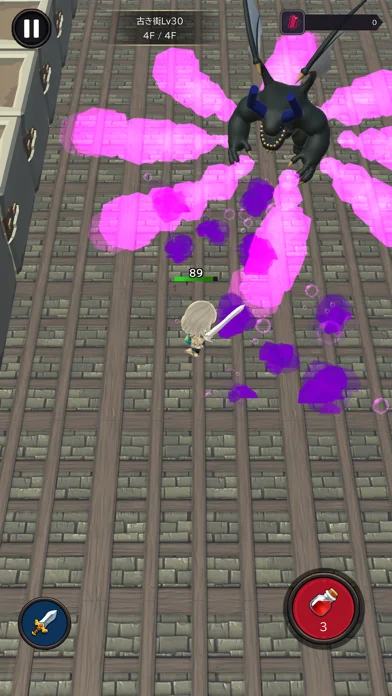 トレハンストアのゲーム画面