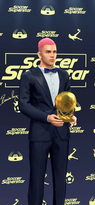 サッカースーパースター - サッカーのゲーム画面