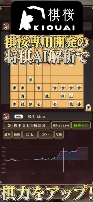 棋桜のゲーム画面