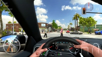 駐車場 - 運転校のゲーム画面