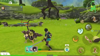 星彩のメトリアのゲーム画面