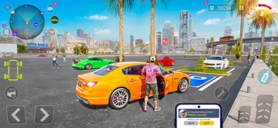 車の運転と駐車ゲームの 3 d : パーキングマスターのゲーム画面