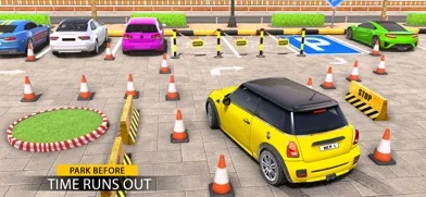 車の運転と駐車ゲームの 3 d : パーキングマスターのゲーム画面