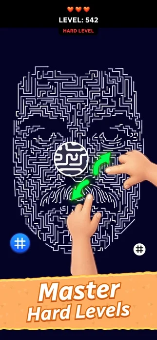 Arrow Loop - Escape Puzzleのゲーム画面