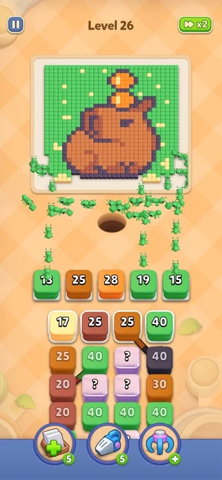 Colony Flow!のゲーム画面