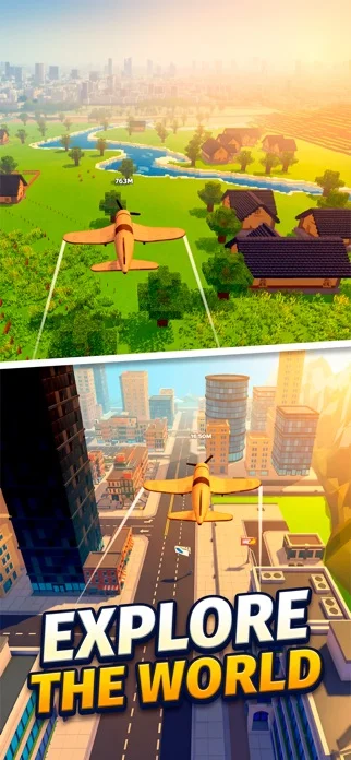 Epic Plane Evolutionのゲーム画面