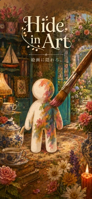 Hide in Art - かくれんぼのゲーム画面