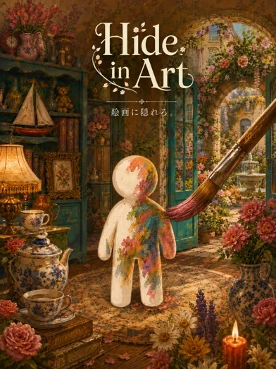 Hide in Art - かくれんぼのゲーム画面