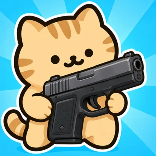 にゃんこ銃士：放置育成RPGのアイコン画像