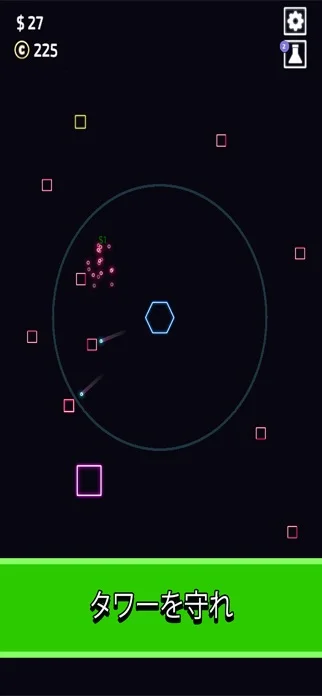 The Tower – Idle Tower Defenseのゲーム画面