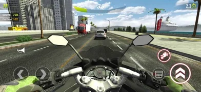 Traffic Bike - Real Moto Racerのゲーム画面