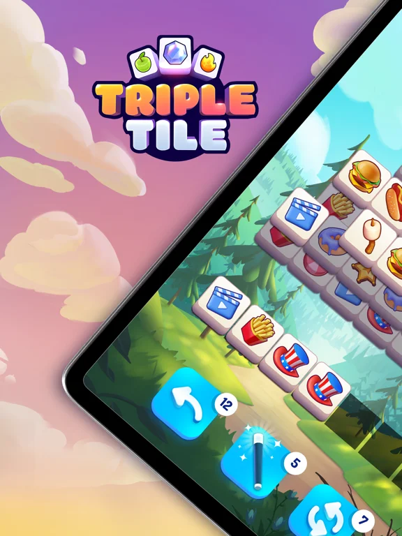 Triple Tileのゲーム画面
