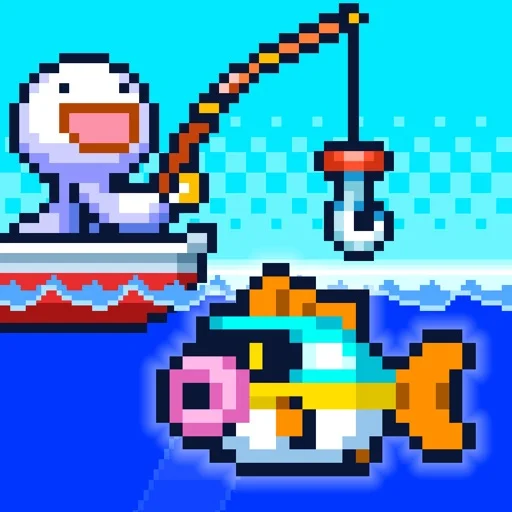 海の魚、ぜんぶ釣るのアイコン画像