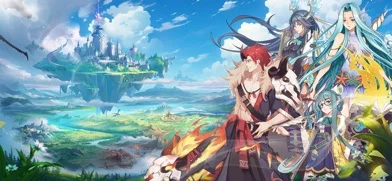 神の契約のゲーム画面