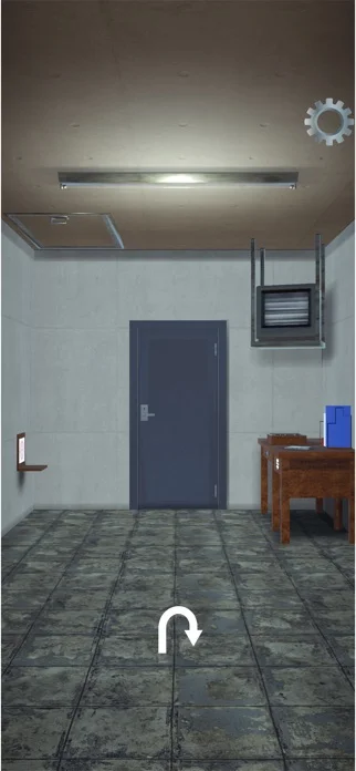 脱出ゲーム ひと夏の記憶のゲーム画面
