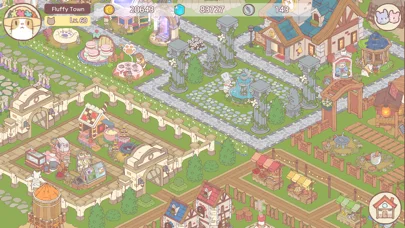 猫とスープ: ふわふわタウンのゲーム画面