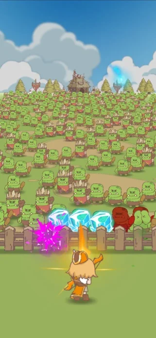 ポケっと神さま!:わちゃわちゃ防衛大作戦のゲーム画面
