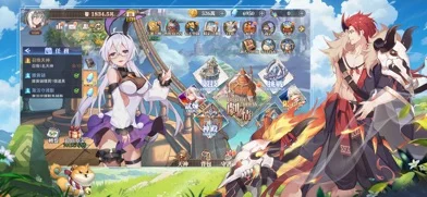 神の契約のゲーム画面