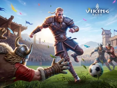 ヴァイキングライズのゲーム画面