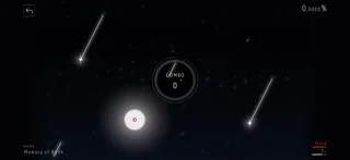 Asterhythmのゲーム画面